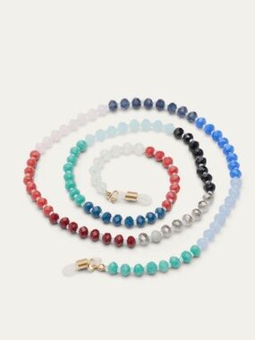 Peepers 27” Multicolor Bright Beaded Eyewear Chain (NWT)